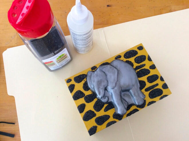 Safari Jewelry Box - How to craft project by Marisa Powelko